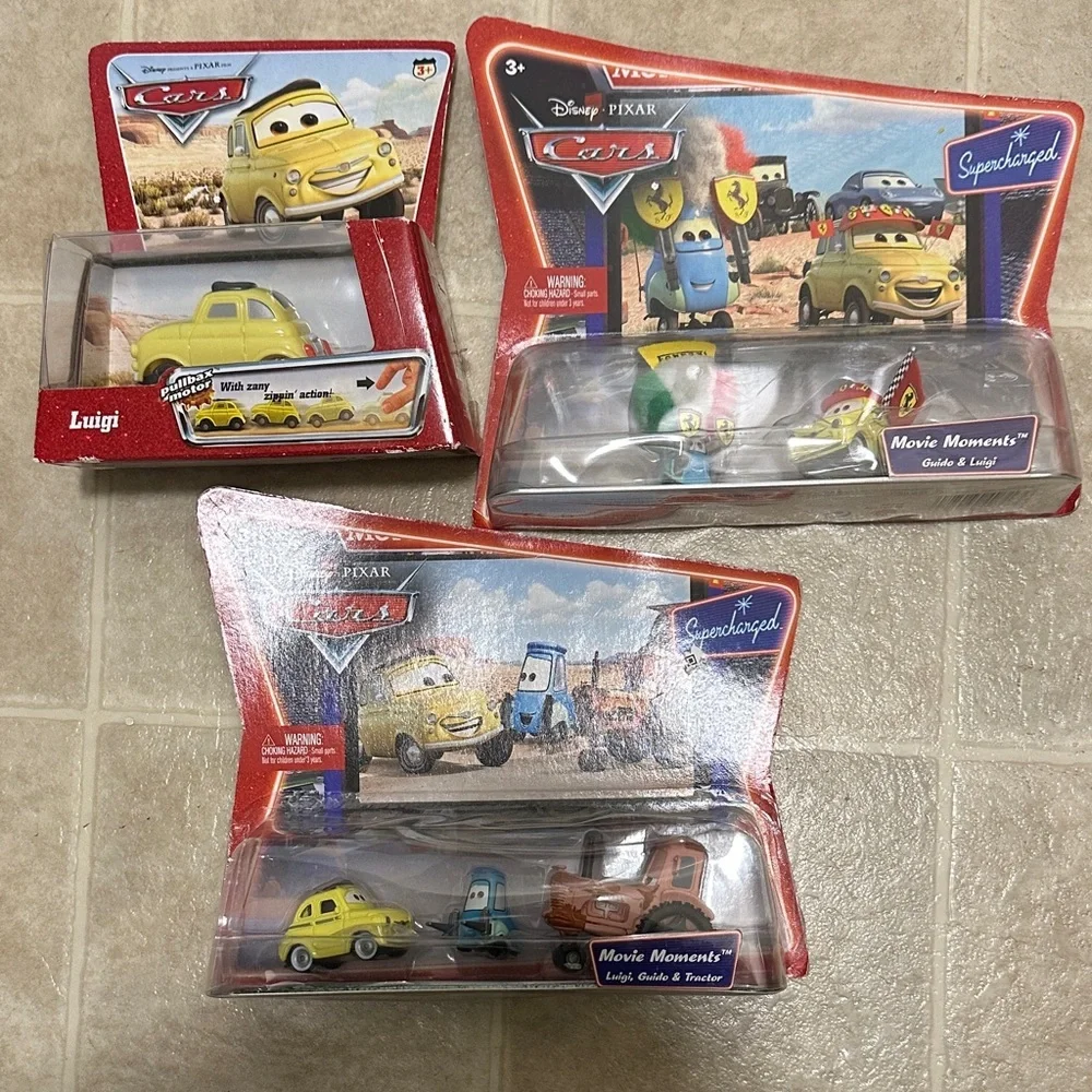 Collective Bundle of Cars Luigi and Friends Toy Set